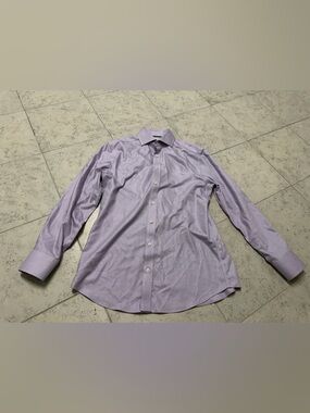 Charles Tyrwhitt Lavender Dress Shirt - lavender Neck size 15.5 Formal